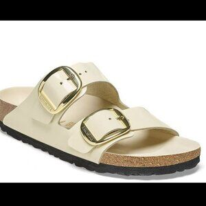 Birkenstock Arizona Big Buckle - Ecru